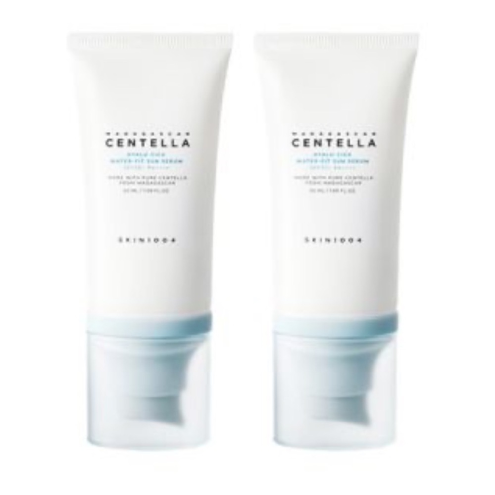 SKIN1004 Madagascar Centella Hyalu-Cica Water-Fit Sun Serum SPF50+ PA++++ x2